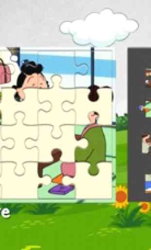 jeu puzzles Cartoon 4
