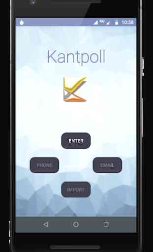 Kantpoll e-voting app 1