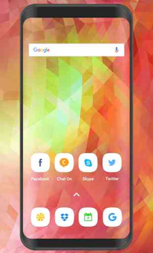 Launcher And Theme for Galaxy A6 2018 3