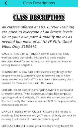 LBs Circuit Training 3