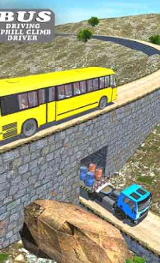 Montagnes de conduite Bus: Uphill Climb Driver 1