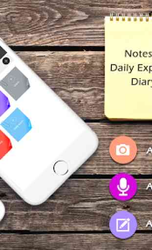 Notes & Daily Expense Diary 1