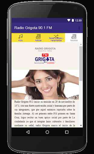 Radio Grigota FM 90.1 Santa Cruz, Bolivia 2