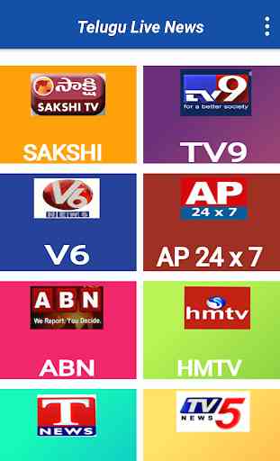 Telugu News Live TV - TV9, NTV, ABN, TV5, Sakshi 1