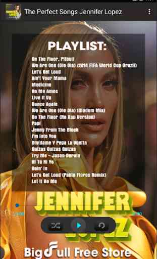 The Perfect Songs Jennifer Lopez 3