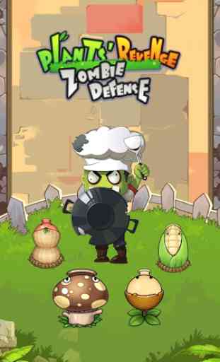 Zombie Defense: Plants' Revenge 1
