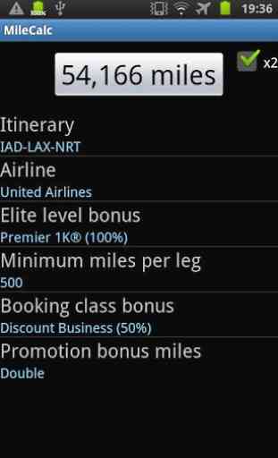 Airline Mileage Calculator 1