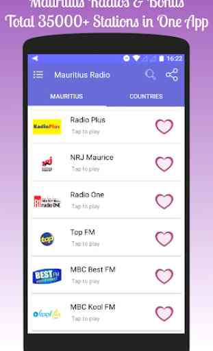 All Mauritius Radios in One App 1