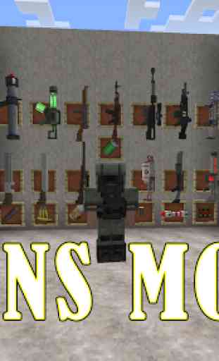 All new weapon mod for minecraft pe 2