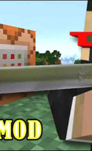 All new weapon mod for minecraft pe 3