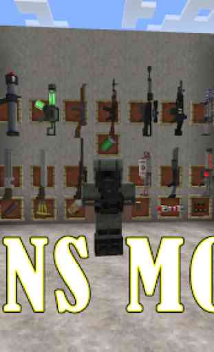 All new weapon mod for minecraft pe 4