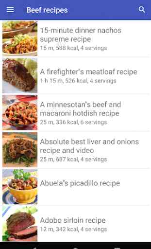 Beef recipes for free app offline with photo 1