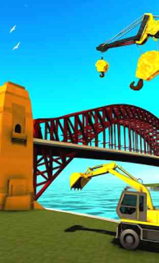 Bridge Construction  Crane Simulator 1