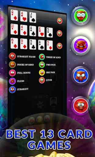 Capsa Susun - Offline, Chinese Poker, Pusoy 2