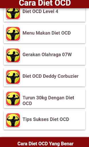 Cara Diet OCD 3