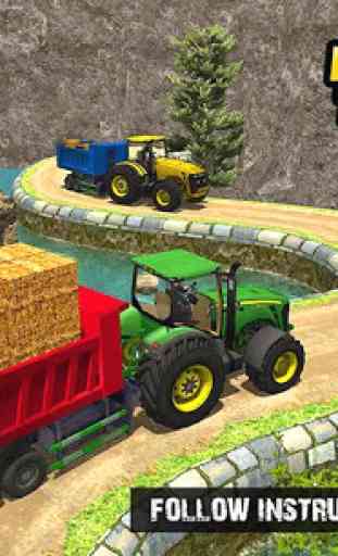 Conducteur de tracteur Offroad Cargo Farm Sim 2018 3