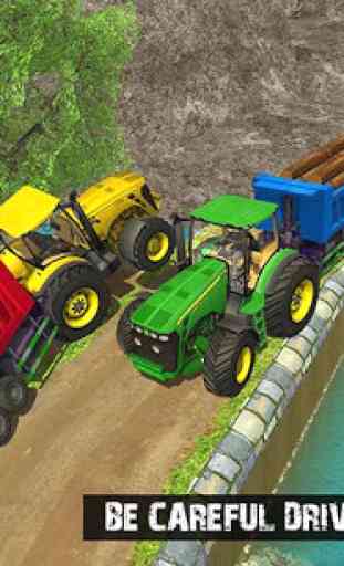 Conducteur de tracteur Offroad Cargo Farm Sim 2018 4