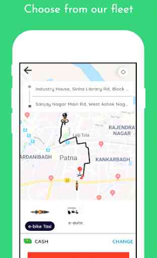Flash - Bike taxi | e-autos ride booking app 4