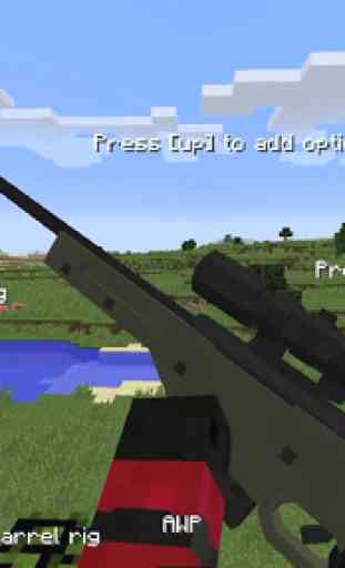Guns Mod PE - Weapons Mods and Addons 2