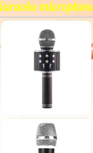 Karaoke microphone 2