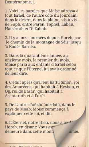 La Bible en Français, Louis Segond 1