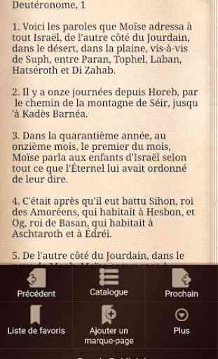 La Bible en Français, Louis Segond 3