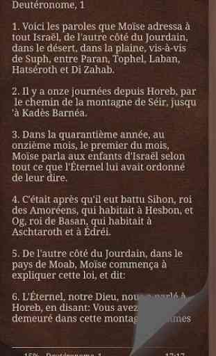 La Bible en Français, Louis Segond 4
