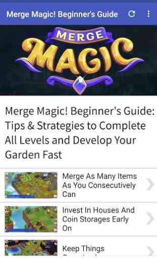 Merge Magic! Beginner's Guide 1
