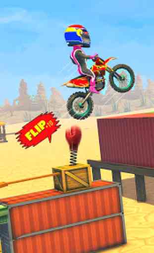 Motocross Trail Bike Racing - Bike Stunt Games 3