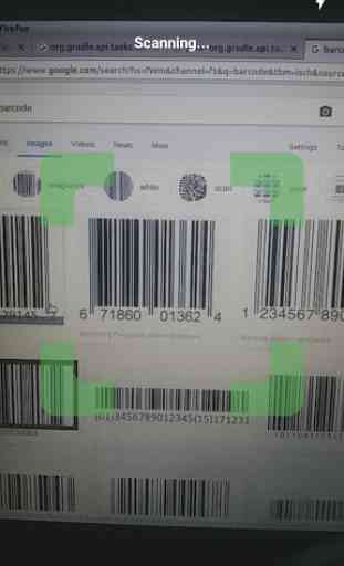scanner de code QR gratuit lecteur de codes barres 2