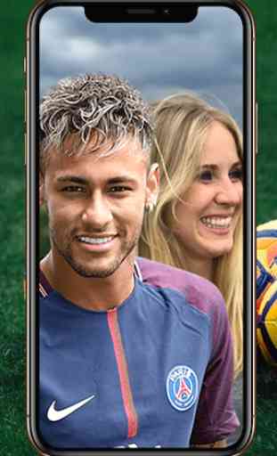 Selfie Photo with Neymar Jr. Football Wallpapers 1