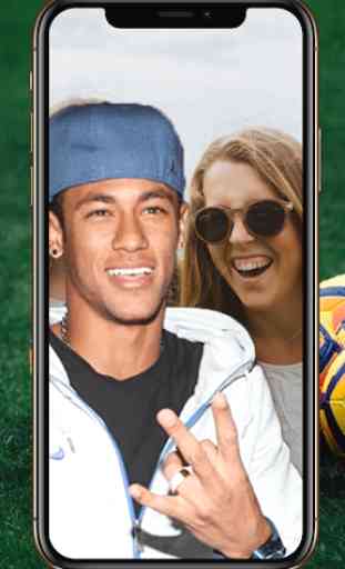 Selfie Photo with Neymar Jr. Football Wallpapers 2