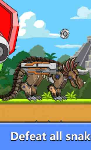 Triceratops Dinosaur Fossil Robot Age 2