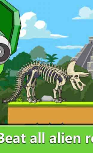 Triceratops Dinosaur Fossil Robot Age 4
