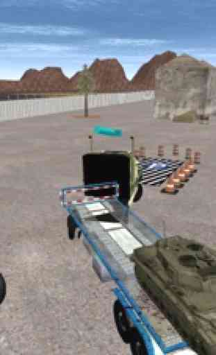 3D Army US Truck Driver Sim 2