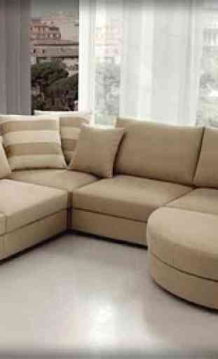 Conception moderne de chaise de sofa 1