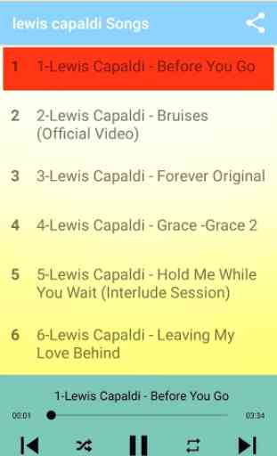 Lewis Capaldi Songs 1