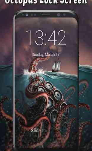 Octopus Passcode Lock Screen & Wallpapers  1