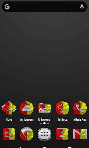 Red and Yellow Icon Pack ✨Free✨ 1