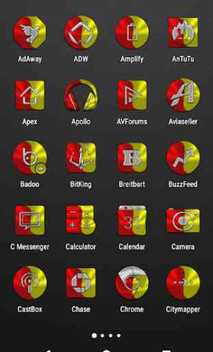 Red and Yellow Icon Pack ✨Free✨ 2