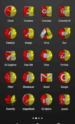 Red and Yellow Icon Pack ✨Free✨ 3