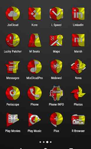 Red and Yellow Icon Pack ✨Free✨ 4