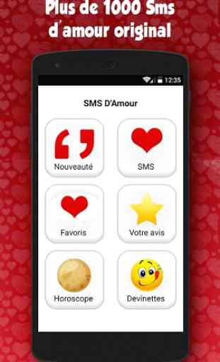 SMS d'amour 1
