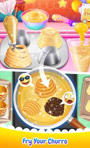 Sweet Desserts - Cookie Cake & Churro Ice Cream 2