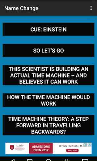 Time Machine Theory 3