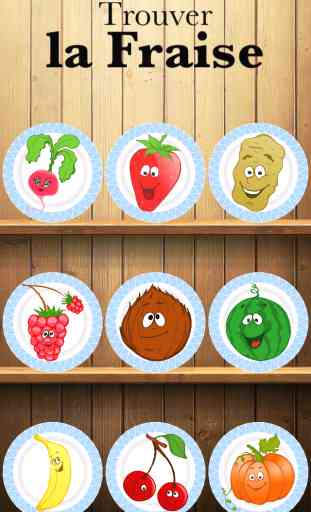 Légumes et fruits: gratuit jeu éducatif pour les enfants - avoir du plaisir et apprendre les langues 1