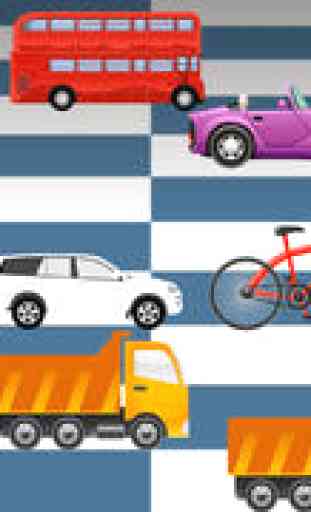 Véhicules et voitures pour les bambins et les enfants: jouer avec des camions, des tracteurs et les voitures de jouets ! 3