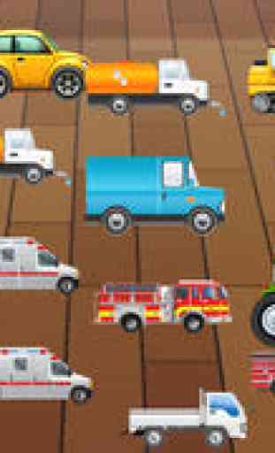 Véhicules et voitures pour les bambins et les enfants: jouer avec des camions, des tracteurs et les voitures de jouets ! 4