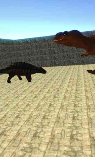 Dino Anky vs T-Rex  Colloseum 2