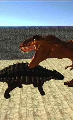 Dino Anky vs T-Rex  Colloseum 3
